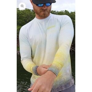 Seatec Permit Sport Tec UPF 50 Fishing Crew Long Sleeve top 4XL